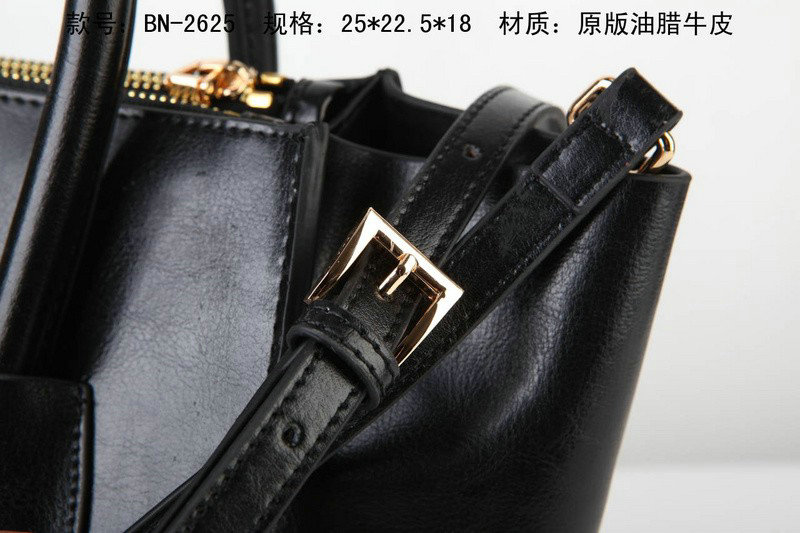 2014 Prada Calf Leather Tote Bag BN2625 black
